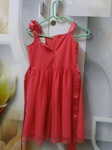 5 - 6 Years Pink Party Frock