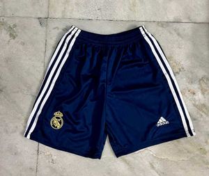 ADIDAS REAL MADRID NAVY BLUE 3 STRIPES SHORTS