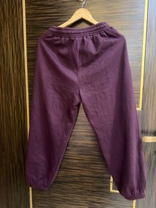Purple jogger pants