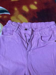 Pink Wide Leg Pants