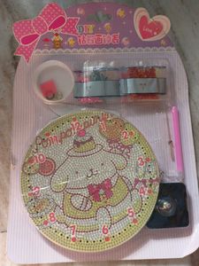 Purin Daimond Kit Clock