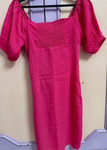 Pink Mini Dress