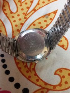 Hmt Kailash Automatic White Dial  Mens Watch