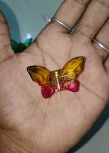 Mini Glass Butterfly Clutch