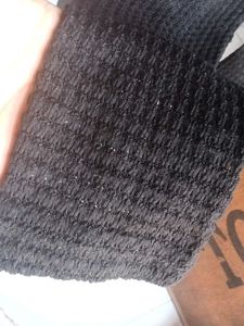 Black Long Sleeve Crop Top