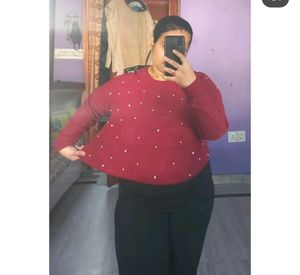 Shein Pearl Pullover For Winters