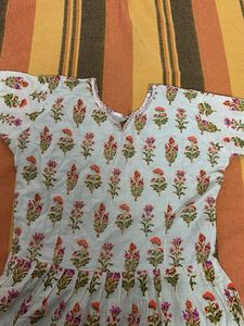 Floral Print Tiered Skirt