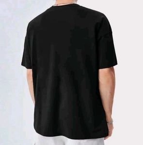 Black Graphic Print T-Shirt