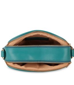 KLEIO olive Green PU Structured Slingbag