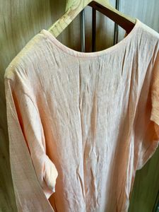 Peach Kurti- Size XL