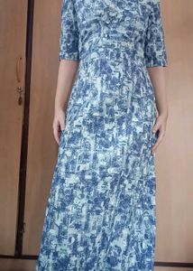 PRICE DROP-Blue Maxi Dress