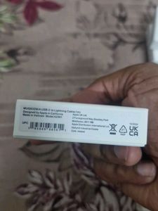 orignal sealed Apple USB-C to Lightning Cab
