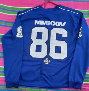 Harlem Style Blue Long Sleeve Shirt