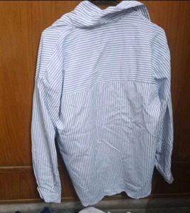 Striped Button-Down Shirt