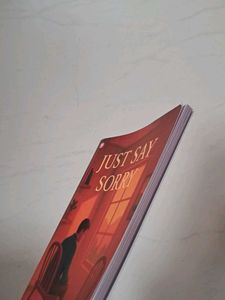 Just Say Sorry Book
