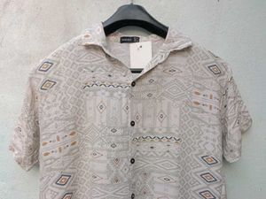 New With Tag Mango Korean Art Baggy Shirt