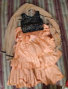 Sparkly Lehenga Choli Set