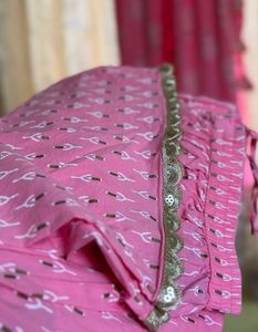 ✨[SALE] Elegant Pink Anarkali Kurta Set
