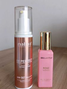 Maliao UV Perfect Sunscreen &amp; Bellavita Perfume