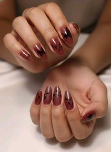 Butterfly Nail Art Stick Ons(Reusable)