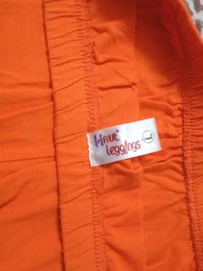 Orange Lounge Shorts