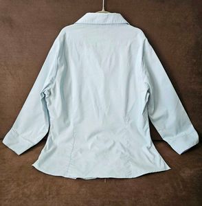 Formal Blue Shirt for Women