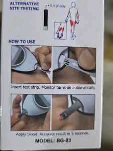 Dr Morepen Gluco One Blood Glucose Monitoring Syst