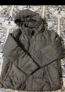 Stylish Gray Puffer Jacket
