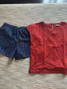 Cotton Shorts Set
