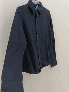 Apple Shirt Navy Blue