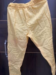 Yellow Sequin Work Stitched Suit