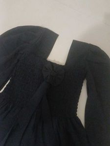 Black Floral Top