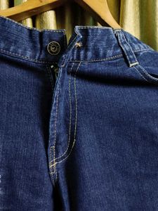 Embroidered Denim Jeans