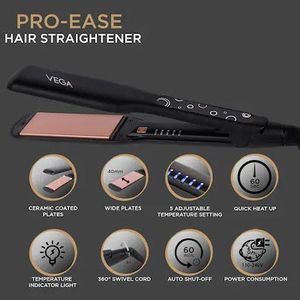 VEGA Pro-ease Hair Straightener (VHSH-26)