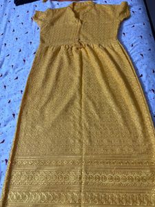 Beautiful Thread Work Festive Wear Kurti New