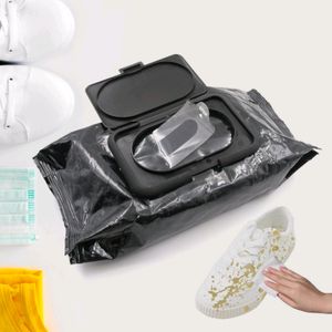 80Pcs Shoe Cleaning Wet Wipes Fast Scrubbing