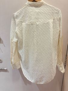 Elegant ELVI Cream Shirt