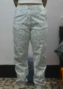 Patterned Cargo Pants