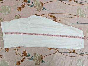 Elegant Blue Embroidered Kurta with shalwar
