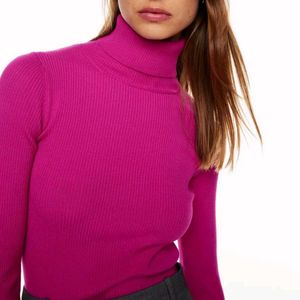 *New* Savana Ribbed Turtleneck /highneck Kint Top
