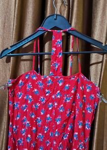 Beautiful Floral Dress Size 40 Inches