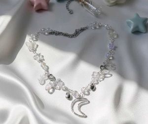 y2k Celestial Moon & Star Necklace