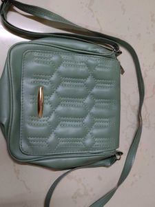 Stylish Green Crossbody Bag