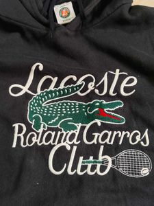Lacoste Roland Garros Hoodie thrifted