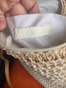 Woven Straw Tote Bag