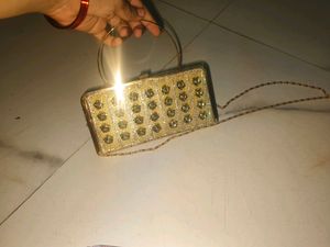 Clutch With Stone