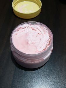 Body Blush Organic Rose Body Butter( Homemade) And Luxura Sciences Raw Shea Butter Combo