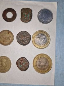 Antique Indian Coin Collection 212