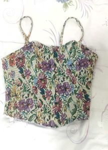 FLORAL CORSET