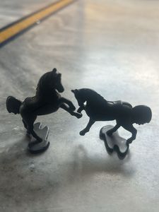 Black Horse Figurine
